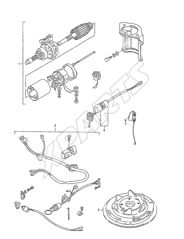  Electrical til Suzuki motor